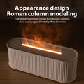 USB Flame Aroma Diffuser & Humidifier – Color LED Light, 3-Level Timer