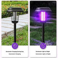 2-in-1 Solar Bug Zapper & Pathway Light – Waterproof Mosquito Killer for Garden & Patio