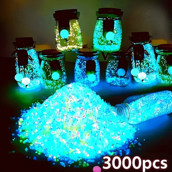 Glow in the Dark Sand – Colorful Luminous Sand for Garden, Aquarium & Party Decor - alternate