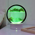 3D Flowing Sand Art Night Light – Hourglass Desk Lamp for Home Decor & Gift