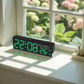 USB LED Alarm Clock with Dual Alarms & Night Light