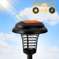 2-in-1 Solar Bug Zapper & Pathway Light – Waterproof Mosquito Killer for Garden & Patio