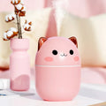 250ml Cute Aroma Diffuser & Humidifier – Cool Mist Night Light for Bedroom & Car