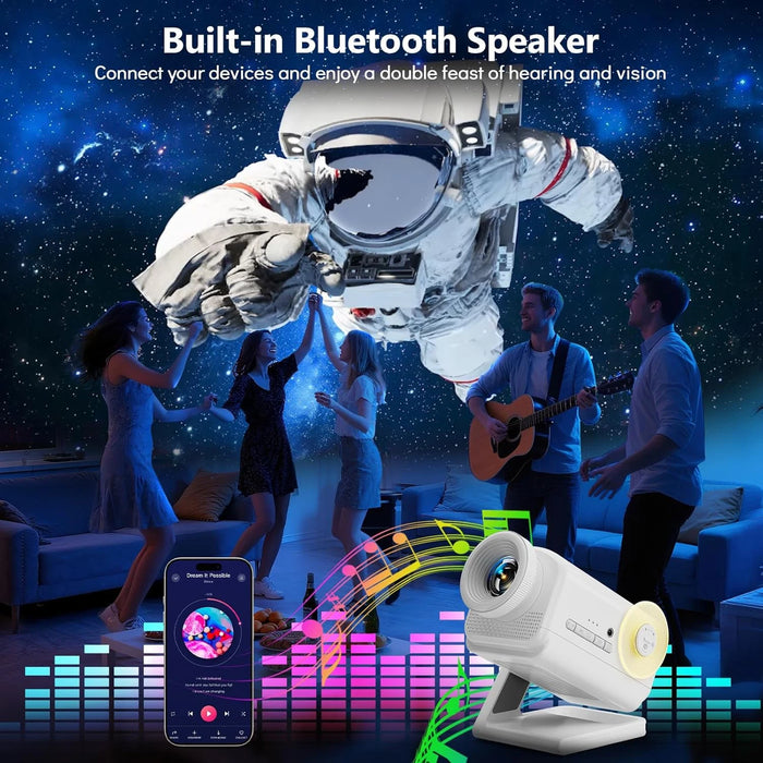 Aurora 3D Galaxy Projector – HD Adjustable Focus Lens for Bedroom & Party - photo 3