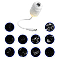 Mini Galaxy Star Projector – 2-in-1 Night Light for Bedroom, Car & Kids Gift