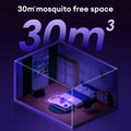 Foldable 3000V Electric Mosquito Racket – UV Bug Zapper, USB Rechargeable