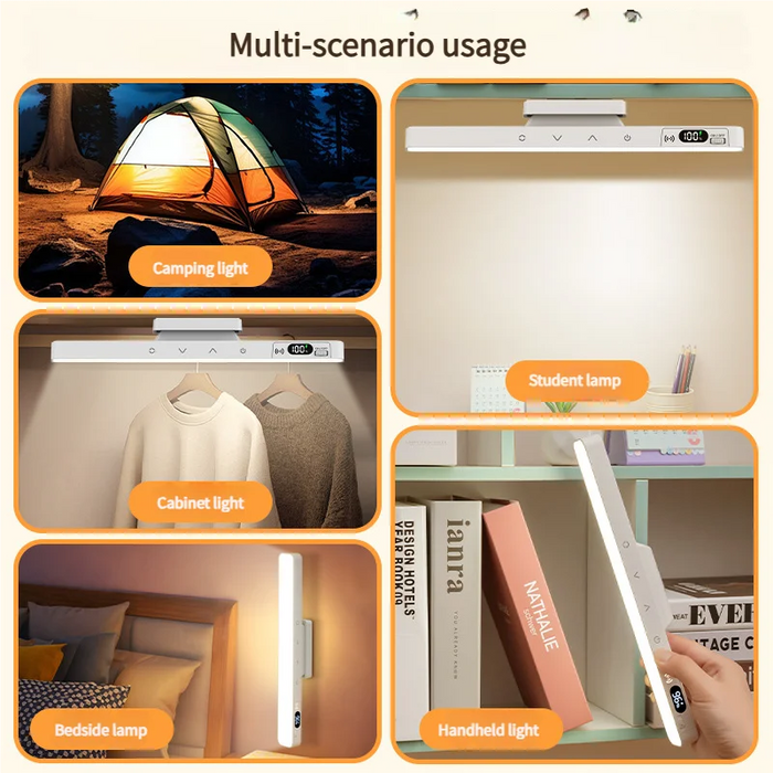 Touch Table Lamp – Magnetic Rechargeable LED Light for Reading & Bedside - photo 4