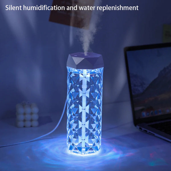 400ml Aroma Diffuser & Humidifier – USB RGB Light for Car, Home & Bedroom - alternate