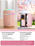 300ml Aroma Diffuser & Humidifier – 7-Color LED Light for Car & Home