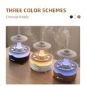 UFO Raindrop Aroma Diffuser Humidifier with Remote & 7 Color Lights