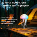 LED Jellyfish Lamp – Color Gradient Night Light with Remote Control & Long Battery Life