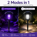 Solar Bug Zapper – Waterproof UV Mosquito Killer Lamp, Portable Cordless Indoor & Outdoor