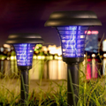 2-in-1 Solar Bug Zapper & Pathway Light – Waterproof Mosquito Killer for Garden & Patio
