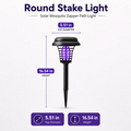 2-in-1 Solar Bug Zapper & Pathway Light – Waterproof Mosquito Killer for Garden & Patio