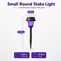2-in-1 Solar Bug Zapper & Pathway Light – Waterproof Mosquito Killer for Garden & Patio