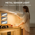 🔥Pro Version (11.8 in)🔥Smart sensor LED light, fast-charging cable, magnetic mount, 3 color modes, drill-free installation.
