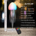 LED Jellyfish Lamp – Color Gradient Night Light with Remote Control & Long Battery Life