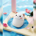250ml Cute Aroma Diffuser & Humidifier – Cool Mist Night Light for Bedroom & Car