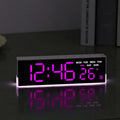USB LED Alarm Clock with Dual Alarms & Night Light