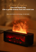 Cozy Fireplace Aroma Diffuser – LED Humidifier with Remote & Auto Shut-Off