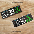 Smart LED Alarm Clock with Date, Timer & Auto Dimmer