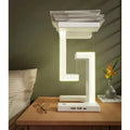 Levitating LED Table Lamp – 10W Wireless Charger & Anti-Gravity Night Light for Bedroom