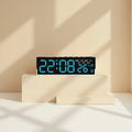 USB LED Alarm Clock with Dual Alarms & Night Light