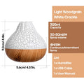 Volcano USB Air Humidifier & Aroma Diffuser 300ml