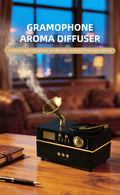 Retro Phonograph Aroma Diffuser USB Humidifier 160ml