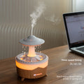 UFO Raindrop Aroma Diffuser Humidifier with Remote & 7 Color Lights