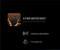 Volcano Mist Aroma Diffuser with LED Flame Effect