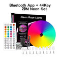 Smart RGB Neon LED Strip – Waterproof, Music Sync & App Control, 16-100ft