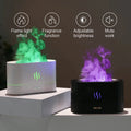 USB Flame Aroma Diffuser – 7-Color LED Humidifier for Bedroom & Desktop