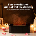 USB Flame Aroma Diffuser & Humidifier – Color LED Light, 3-Level Timer