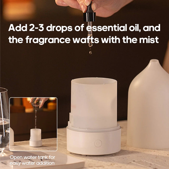 120ml Portable Aroma Diffuser & Humidifier – Silent with Color Night Light - photo 4