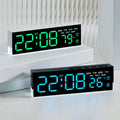 USB LED Alarm Clock with Dual Alarms & Night Light