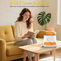 Himalayan Salt Lamp & Essential Oil Diffuser – 260ml, 8 LED Colors, Remote Control & Auto-Off Timer