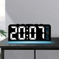 Digital LED Alarm Clock – Backlit Display, Temperature, Snooze & Night Light