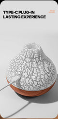 Volcano USB Air Humidifier & Aroma Diffuser 300ml
