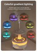 UFO Raindrop Aroma Diffuser Humidifier with Remote & 7 Color Lights