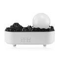 Crystal Volcano Aroma Diffuser with Jellyfish Mood Light