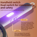 3-in-1 Foldable Electric Mosquito Swatter – Rechargeable Bug Zapper & Wall-Mounted Lamp