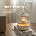 UFO Raindrop Aroma Diffuser Humidifier with Remote & 7 Color Lights