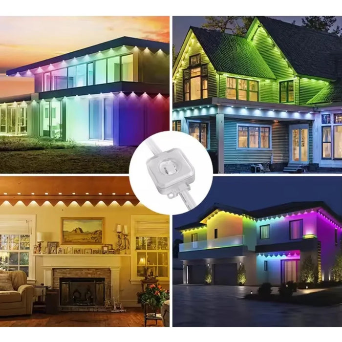 Smart Permanent Outdoor Lights – App Control, Music Sync, IP67 Waterproof - photo 4