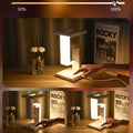 Levitating LED Table Lamp – 10W Wireless Charger & Anti-Gravity Night Light for Bedroom