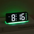 Digital LED Alarm Clock – Backlit Display, Temperature, Snooze & Night Light