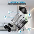 4000V Electric Bug Zapper Lantern – Waterproof Mosquito & Fly Killer, Indoor & Outdoor