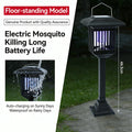 Solar Bug Zapper – Waterproof UV Mosquito Killer Lamp, Portable Cordless Indoor & Outdoor