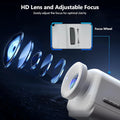 Aurora 3D Galaxy Projector – HD Adjustable Focus Lens for Bedroom & Party