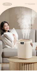 1.8L Large Capacity Humidifier – 3-Nozzle Aroma Diffuser with Night Light, 4 Mist Levels